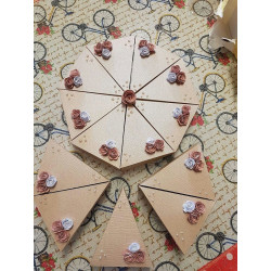 Fustella A4 Fetta di torta
