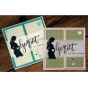 Fustella metallica Marianne Design Creatables Pregnant