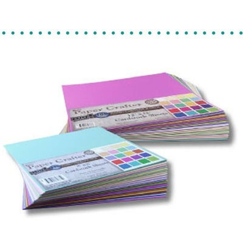 Cartoncino 20x20 200 fogli 20 colori