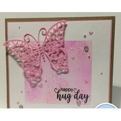 Fustella metallica Penny Black Hearts Butterfly