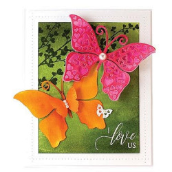 Fustella metallica Penny Black Hearts Butterfly