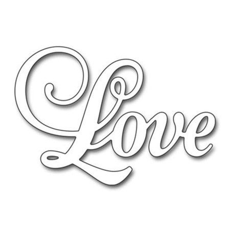 Fustella metallica Penny Black Love & Hugs