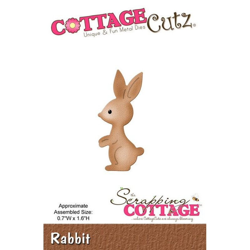 Fustella metallica Cottage Cutz Rabbit