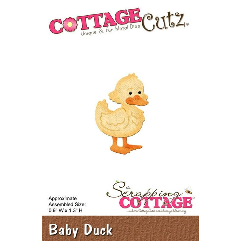 Fustella metallica Cottage Cutz Baby Duck