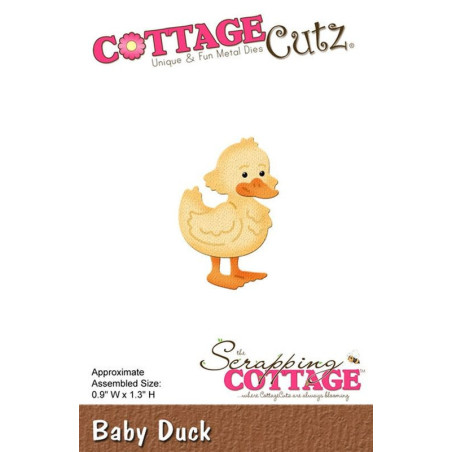 Fustella metallica Cottage Cutz Baby Duck