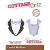 Fustella metallica Cottage Cutz Formal Neckline