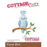 Fustella metallica Cottage Cutz Forest Bird