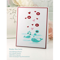 Fustella metallica PoppyStamps Water Spouts