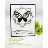 Fustella metallica PoppyStamps Daphne Butterfly