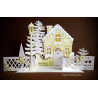 Fustella metallica PoppyStamps Cute Cottage