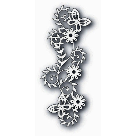 Fustella metallica Tutti Designs Butterfly Scroll