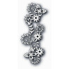 Fustella metallica Tutti Designs Butterfly Scroll