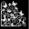 Fustella metallica Tutti Designs Fluttering Butterfly Corner