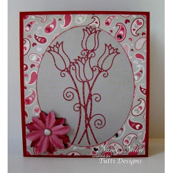 Fustella metallica Tutti Designs Tulip Bunch