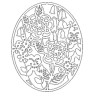 Fustella metallica Tutti Designs Cheerful Garden Frame