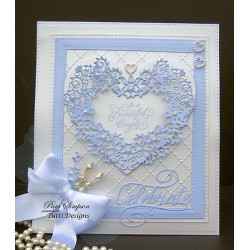 Fustella metallica Tutti Designs Flowery Heart