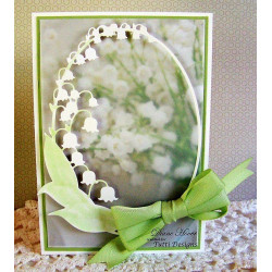 Fustella metallica Tutti Designs Lily of The Valley Frame