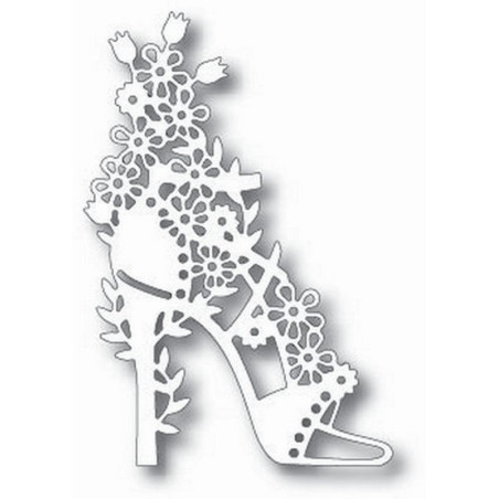 Fustella metallica Tutti Designs Floral Shoe