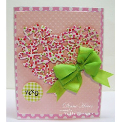 Fustella metallica Tutti Designs Heart Garden