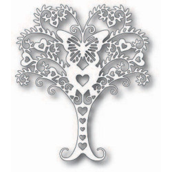 Fustella metallica Tutti Designs Whimsical Love Tree