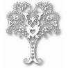 Fustella metallica Tutti Designs Whimsical Love Tree