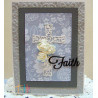 Fustella metallica Tutti Designs Floral Cross