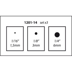 Punch set 3 pezzi