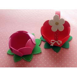 Fustella A4 Cestino con Fiore
