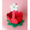 Fustella A4 Cestino con Fiore