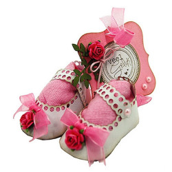 Fustella metallica Joy! Crafts Bille's Baby Shoes Girl