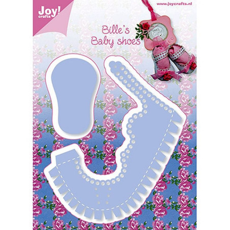 Fustella metallica Joy! Crafts Bille's Baby Shoes Girl
