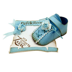 Fustella metallica Joy! Crafts Bille's Baby Shoes Boy