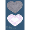 Fustella metallica Filagree Heart