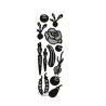 Fustella metallica Marianne Design Craftables punch die vegetable garden