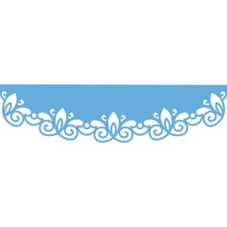 Fustella metallica Marianne Design Creatables curved border