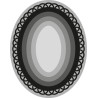 Fustella metallica Marianne Design Craftables basic oval