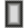 Fustella metallica Marianne Design Craftables basic rectangle