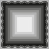 Fustella metallica Marianne Design Craftables basic square