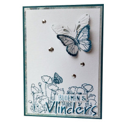 Fustella metallica Marianne Design Creatables Tiny's butterflies 2
