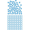 Fustella metallica Marianne Design Creatables confetti