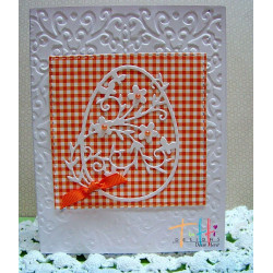 Fustella metallica Tutti Designs Floral Daisy Egg