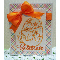 Fustella metallica Tutti Designs Floral Daisy Egg