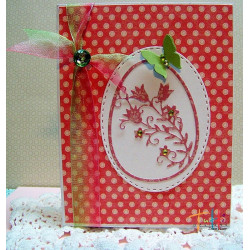 Fustella metallica Tutti Designs Floral Tulip Egg