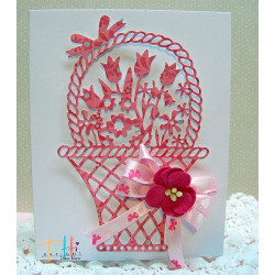 Fustella metallica Tutti Designs Easter Flower Basket