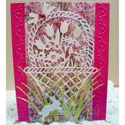 Fustella metallica Tutti Designs Easter Flower Basket