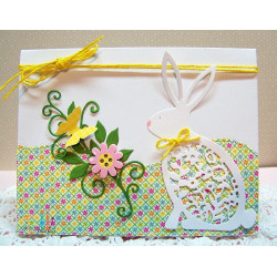 Fustella metallica Tutti Designs Floral Bunny
