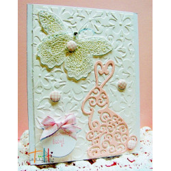 Fustella metallica Tutti Designs Scrolly Bunny