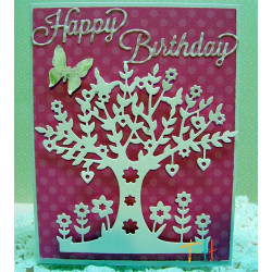 Fustella metallica Tutti Designs Spring Tree