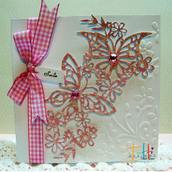 Fustella metallica Tutti Designs Fluttering Butterflies