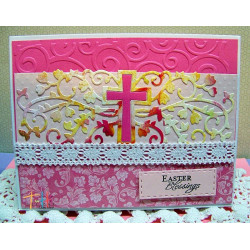 Fustella metallica Tutti Designs Cross In The Vine